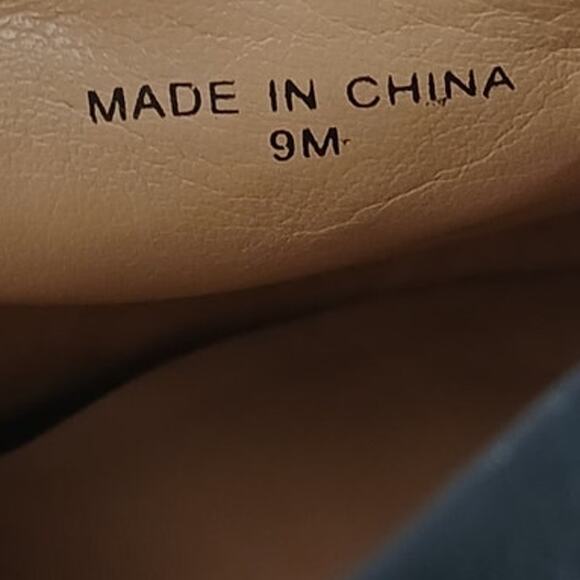 Banana Republic SZ 9 Black Leather Mid-Heel Mules – Pointed Toe Slip-On NEW - Picture 5 of 9